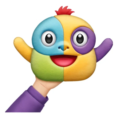 Hand Puppet sticker