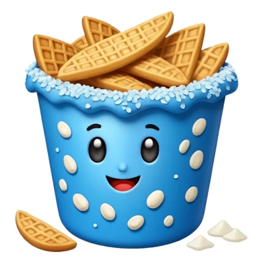 snack blue tarkis
 sticker