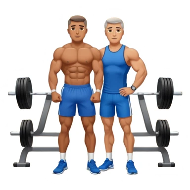 guy in gym with coach sticker