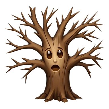 Broken Tree Branches sticker