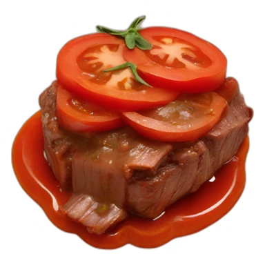 tomato braised beef sticker