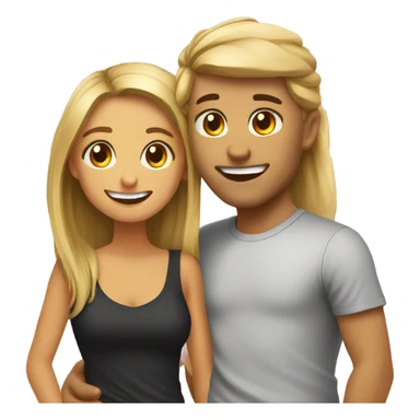 With my girlfriend  sticker