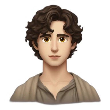 Chalamet Dune sticker