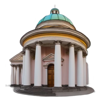 kazan cathedral rainbow sticker
