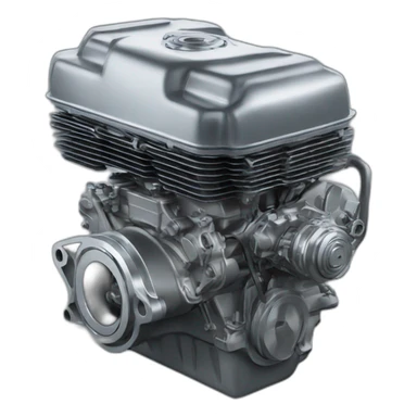 piston engine sticker