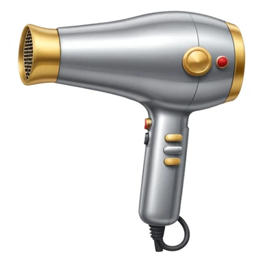 hair dryer sticker