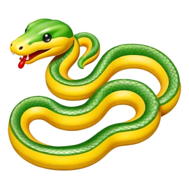 haribo twin snake  sticker
