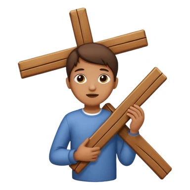 Carrying your cross sticker