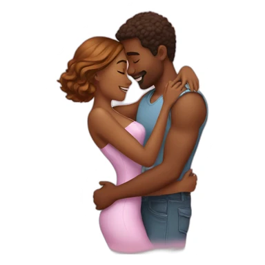 Romantic love sticker