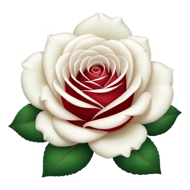 White rose emoji to be copied for instagram  sticker