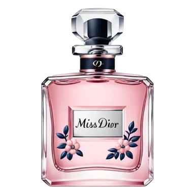Miss Dior perfume  sticker