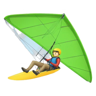 hang gliding sticker