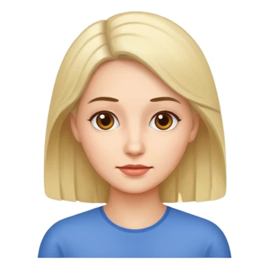 hair loss in woman sticker