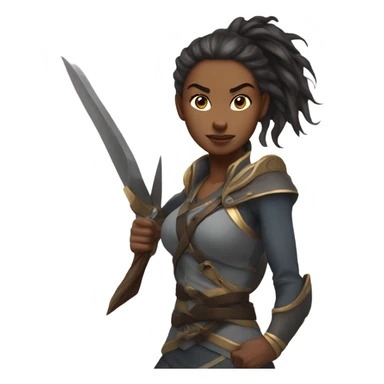 Tarin from fourth wing  sticker