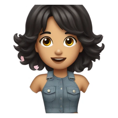 Camila Cabello singing sticker