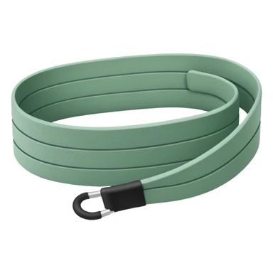 Wide Resistance band sage green sticker