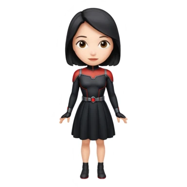 ant man black dress sticker