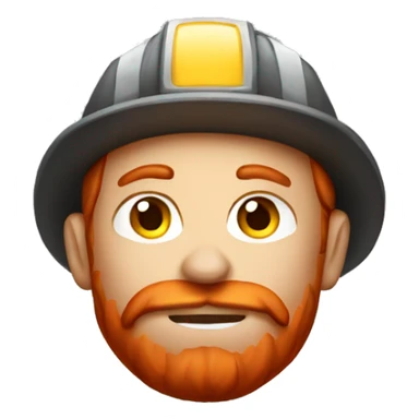 red head miner sticker