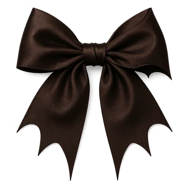 brown goth bow remove background, explore sticker