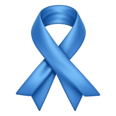 un fiocco azzurro sticker