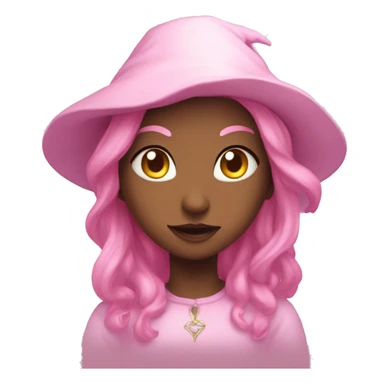 Light witch pink hello kityy sticker