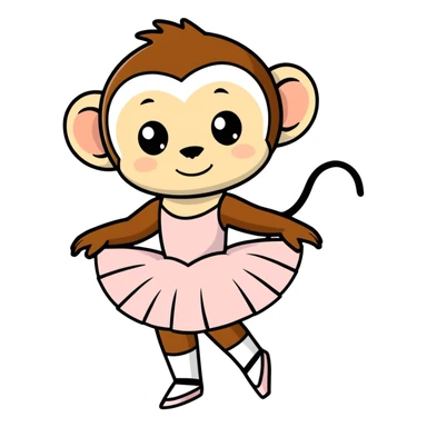 Ballerina capuchina  sticker