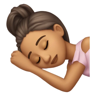 Ariana Grande sleeping sticker