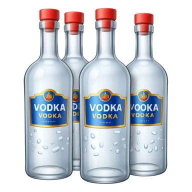 A case of vodka sticker