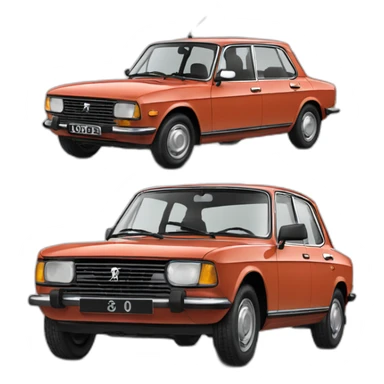 Shiftstick Peugeot 304 sticker