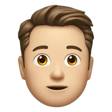 elon musk bobbing head sticker