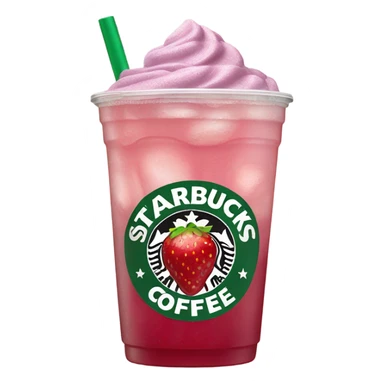 Starbucks strawberry lemonade açaí refresher sticker