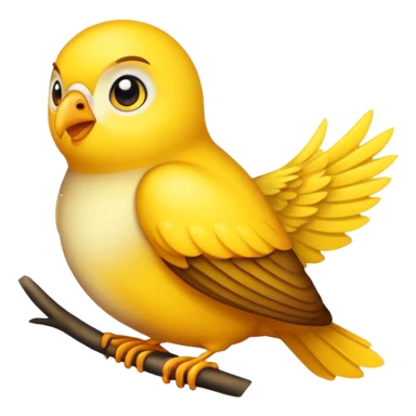 Buatkan saya emoji burung sticker