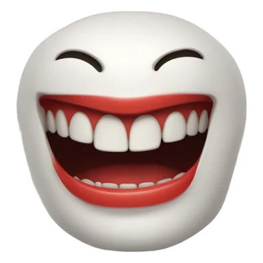 Joker smile sticker