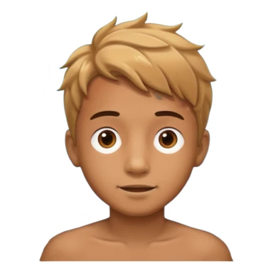 Underwater boy sticker