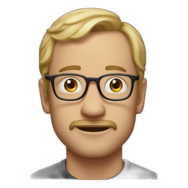 caine in THE AMAZING DIGITAL CIRCUS sticker