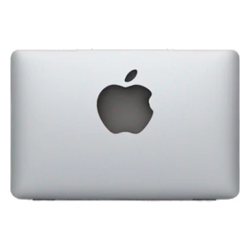 Mac (computer) with aesthetic background pink plants sticker