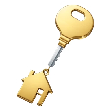 real estate key logo sticker