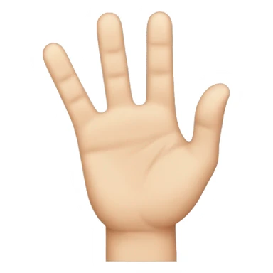 Hand gesture K sticker