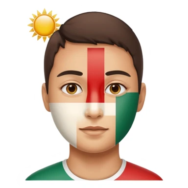 🇭🇺can you add a sun at the vlag sticker