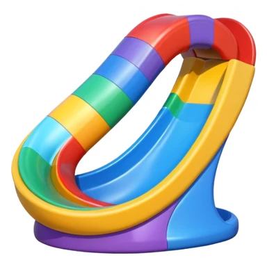 tube swirly slide  sticker
