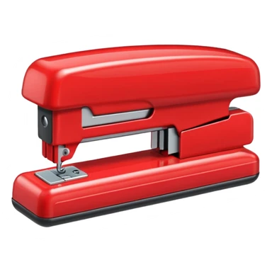 red stapler sticker