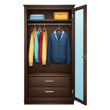 wardrobe modern closed glass door sticker