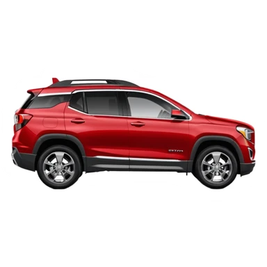 Red 2018 gmc terrain sticker