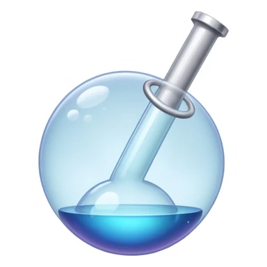 Bubble pipe made of quartz sticker