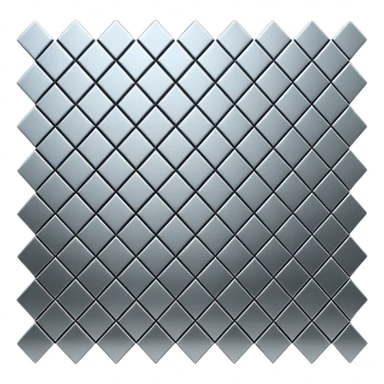 generate me a metalic pattent sticker