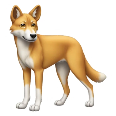 Dingo Full Body sticker
