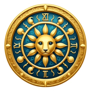 Zodiac Wheel sticker
