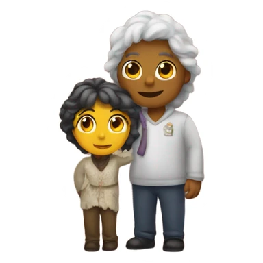 Sweet home new year sticker