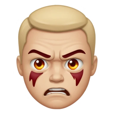 Persona golpeado a otra sticker