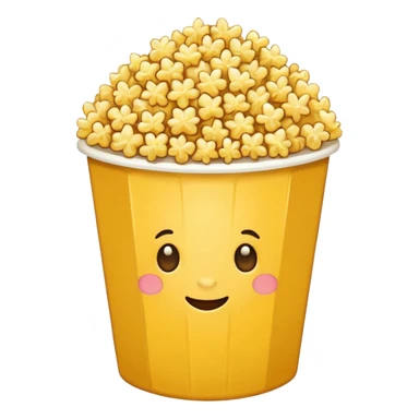 Popcorn sticker